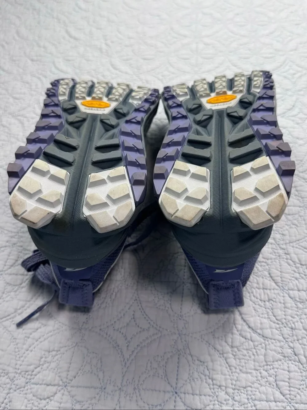 Altra Olympus 6 Trail Running Shoes Gray/Blue Womens Size 8